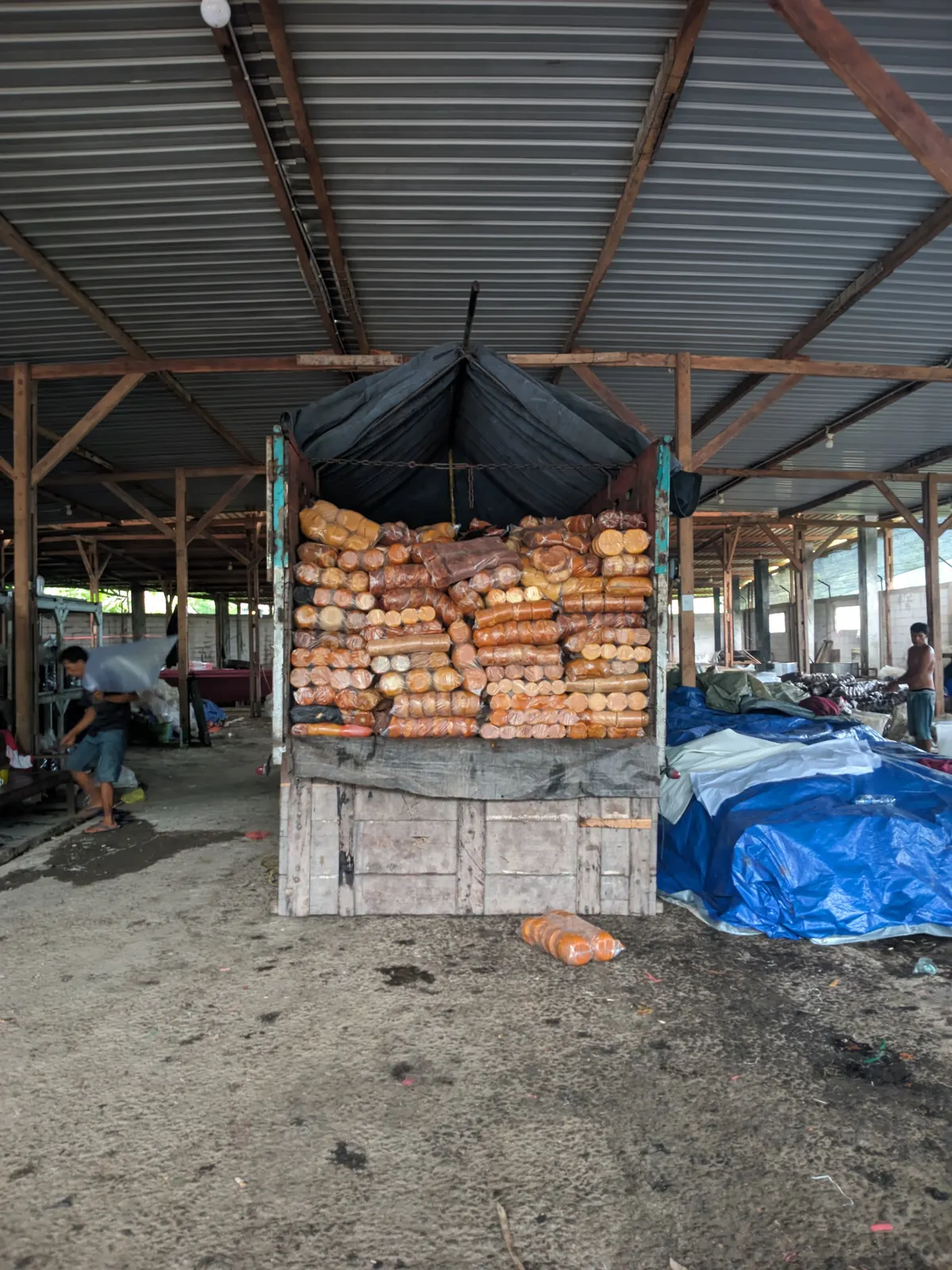 Gula cetak tersusun siap kirim